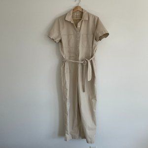 Tradlands Finn Jumpsuit in Natural Canvas, Size L, Amazing Condition!!
